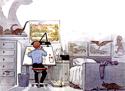 The boy who knows everything about dinosaurs