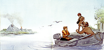 Sailing Dinosaur Sea